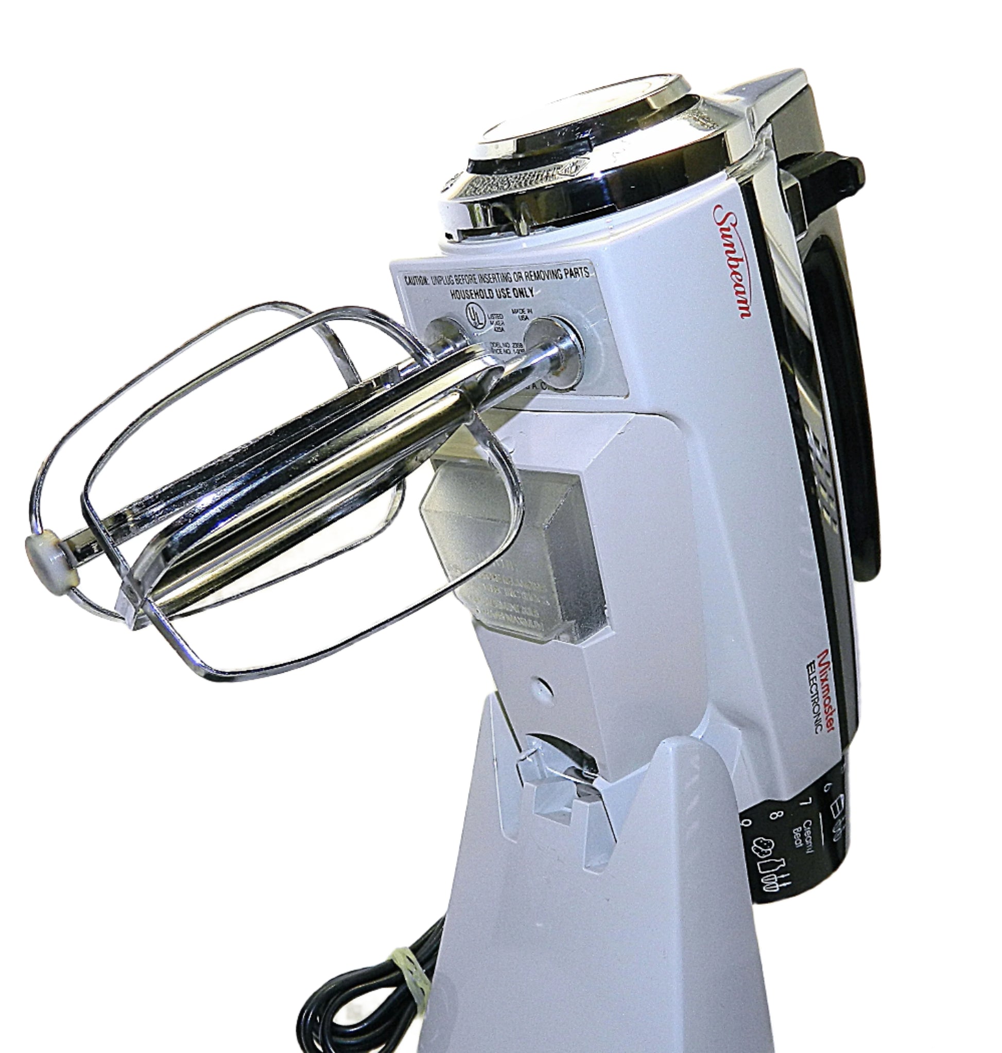 Mixmaster Model 2358 Refurbished - Chrome/White