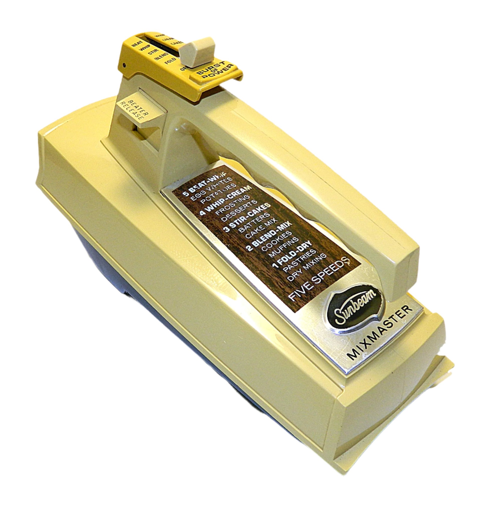 Mixmaster "Burst of Power" Model H-7 - Refurbished - Harvest Gold