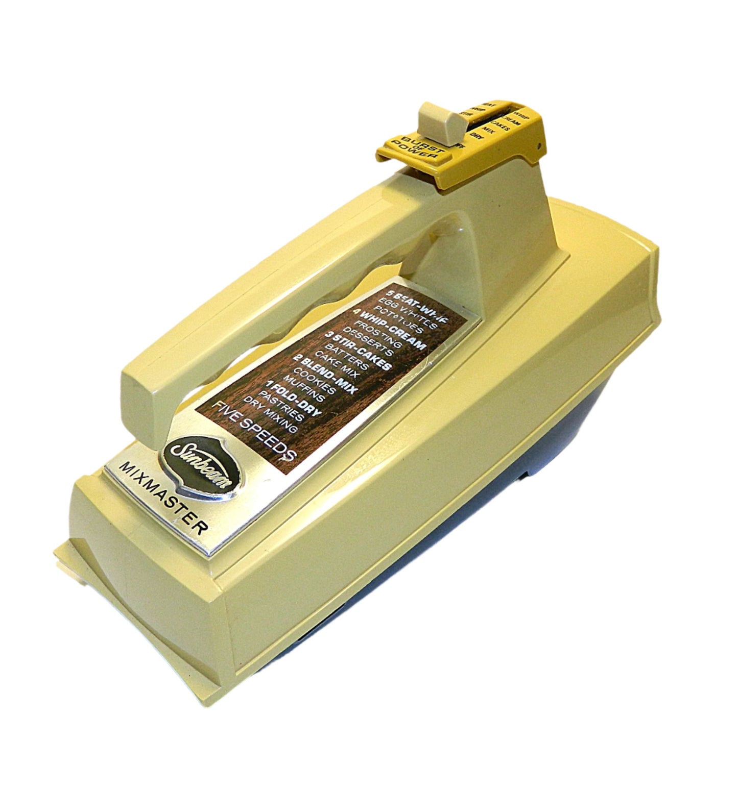 Mixmaster "Burst of Power" Model H-7 - Refurbished - Harvest Gold