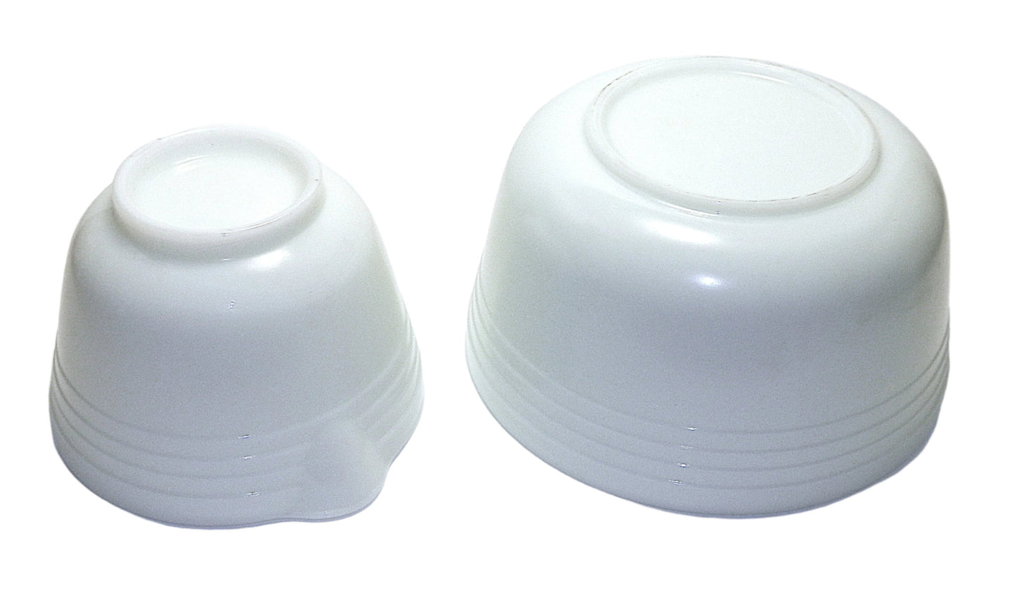Hamilton Beach Milk Glass Bowl Set