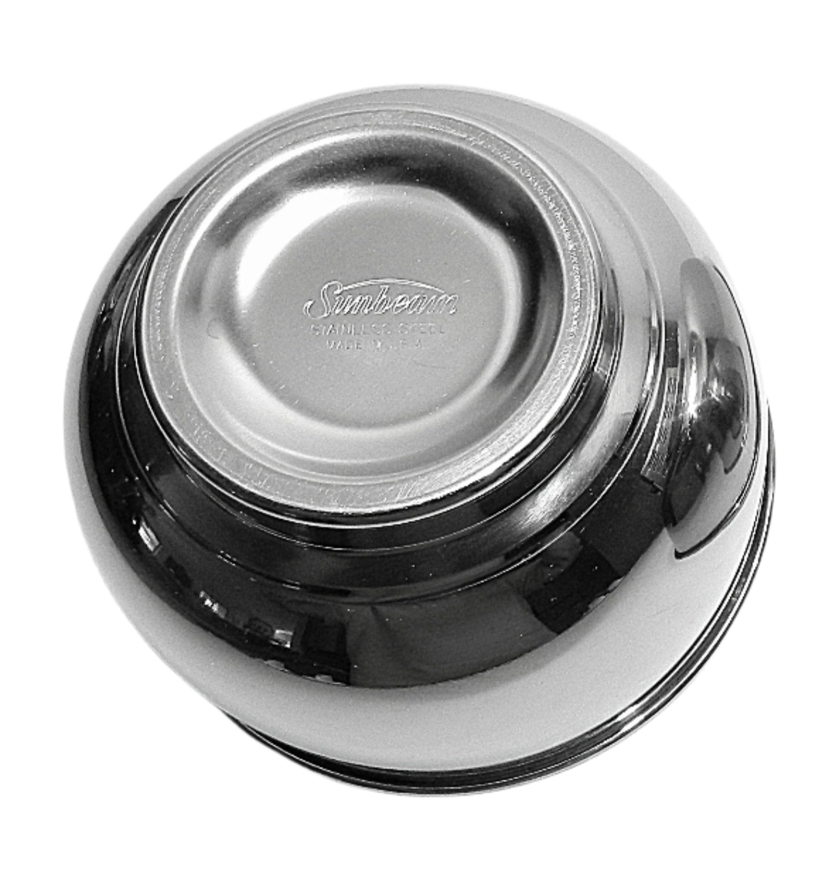 Mixmaster Sunbeam Branded Small Stainless Steel Bowl For Models 1-7A,1-8B,MMA,MMB etc...