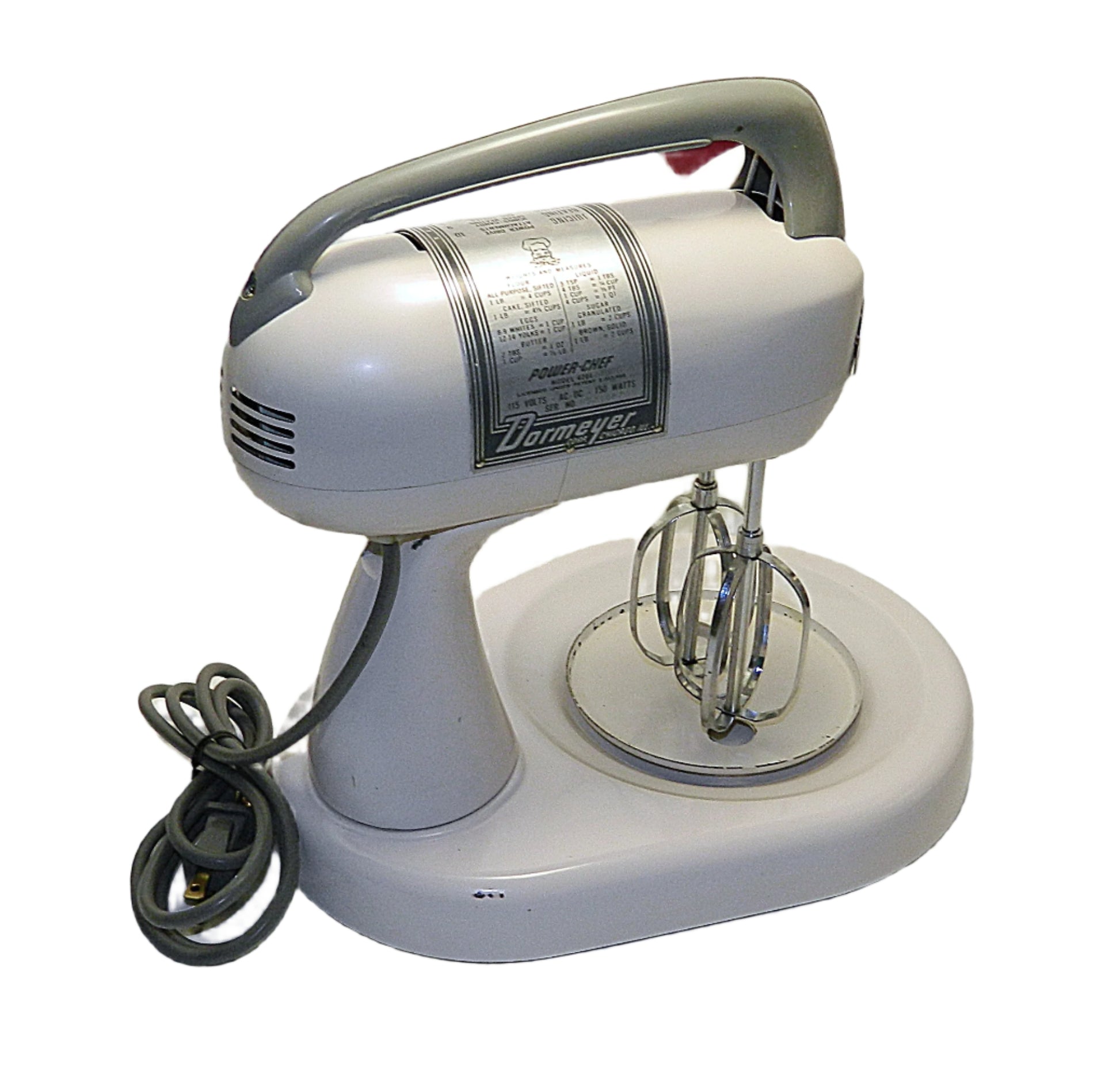 Dormeyer Power Chef Model 4201 Refurbished - White