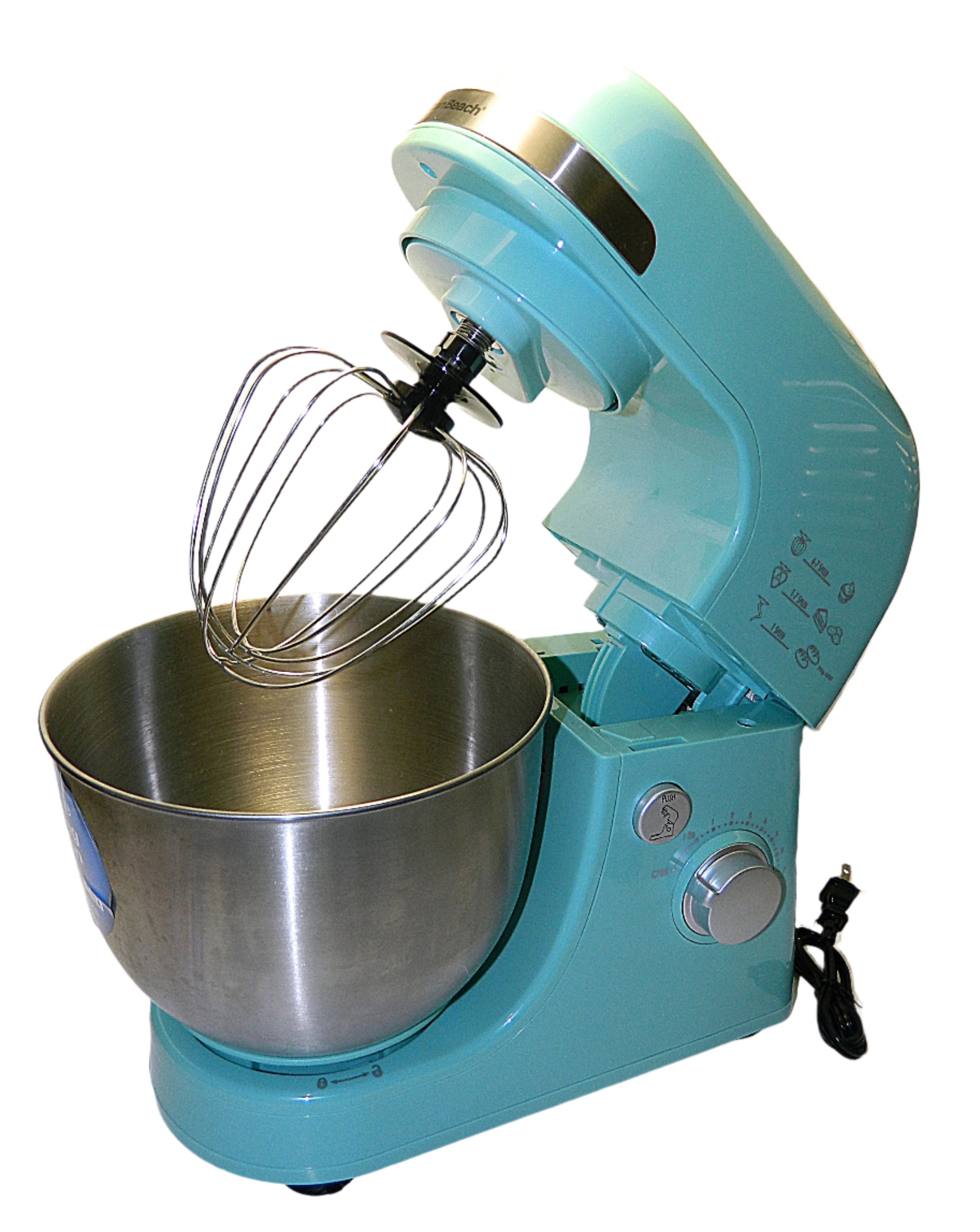 Hamilton Beach Model 63387, Type SM06 Mixer  - Turquoise
