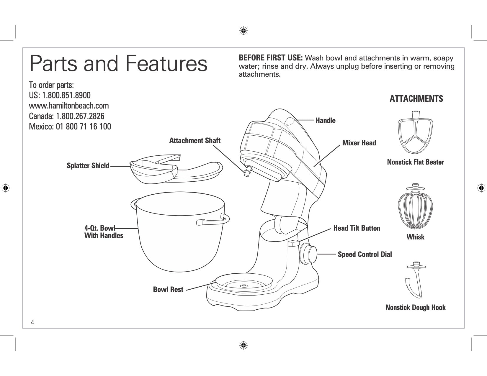 Hamilton Beach Manual For Model 63393 - (Download)
