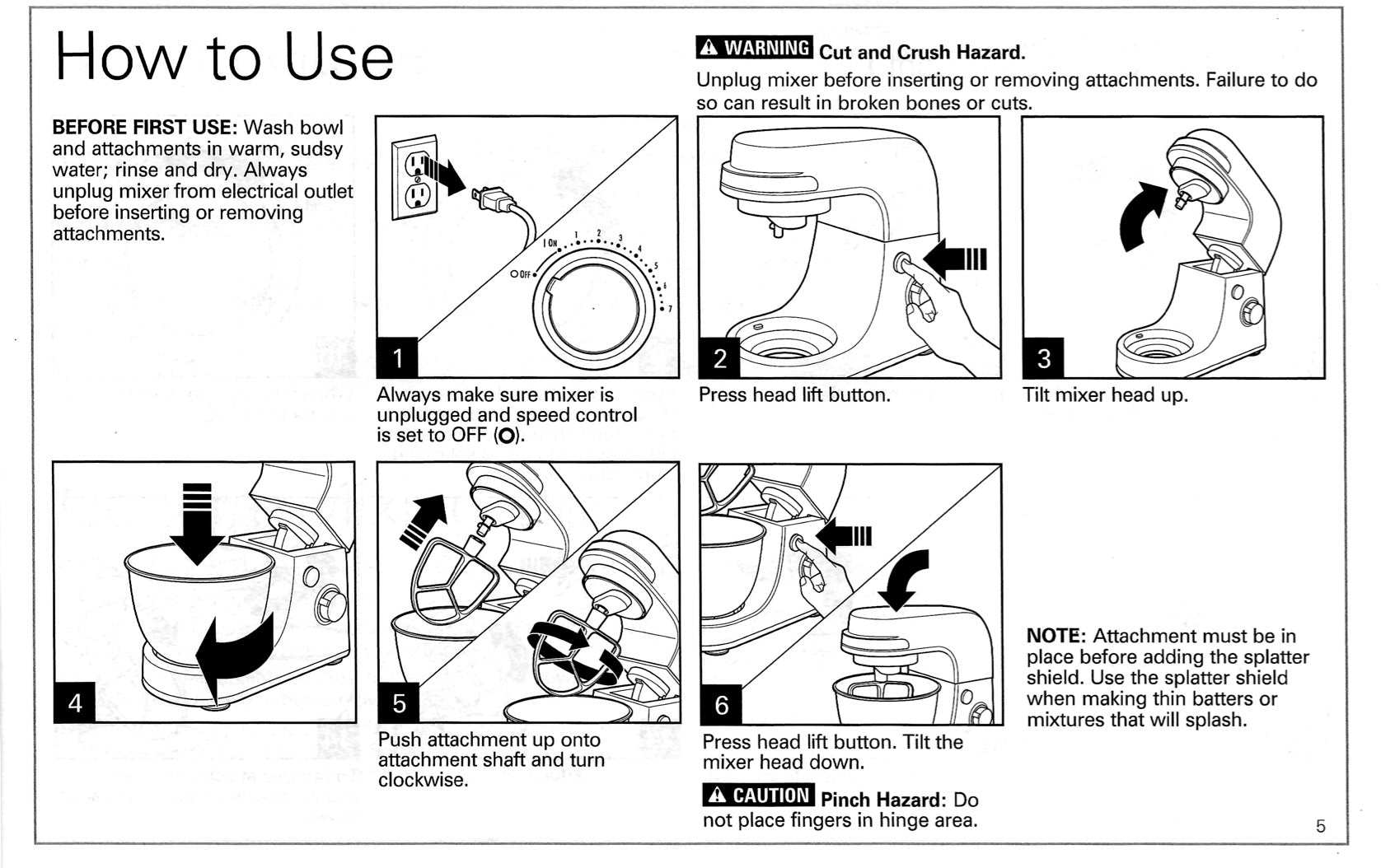 Hamilton Beach Manual For Model 63386,7,8,90-Type SM06 - (Download)