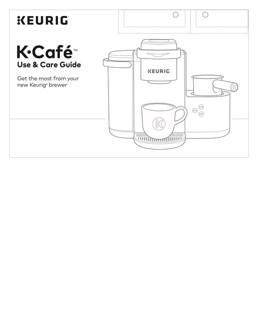 Keurig Cafe K-Cup Pod Coffee Maker Manual  (Download)