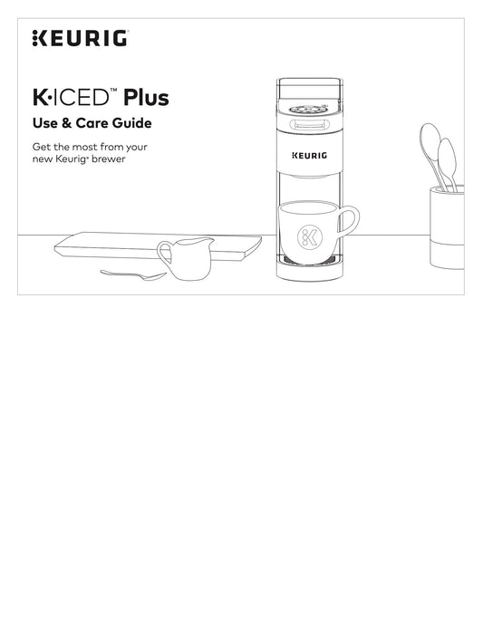 Keurig K-Iced Plus Brewer Coffee Maker Manual  (Download)