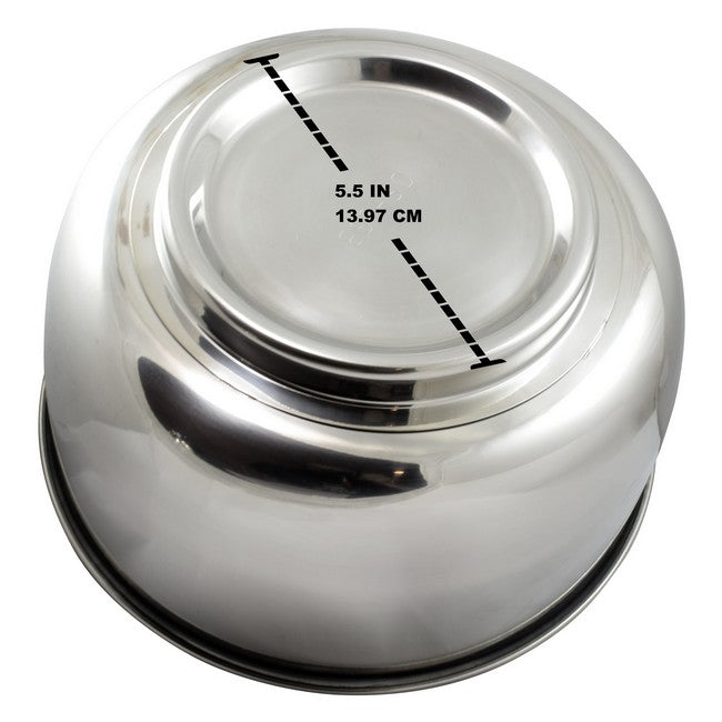 Replacement Stainless Steel Bowl Set - Fits Sunbeam & Oster Mixers