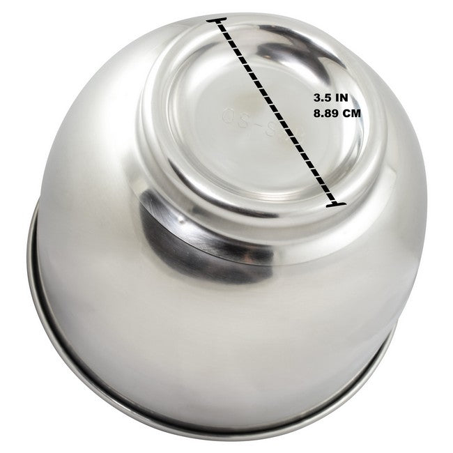 Replacement Stainless Steel Bowl Set - Fits Sunbeam & Oster Mixers