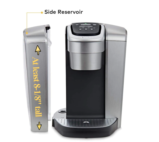 Keurig K-Cup Coffee Maker, Tall Water Filter 2.0 Models