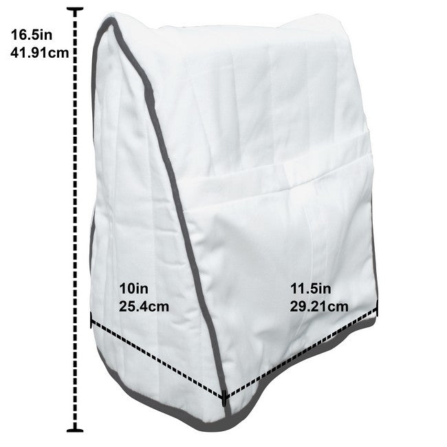 KitchenAid Cloth Mixer Cover - White