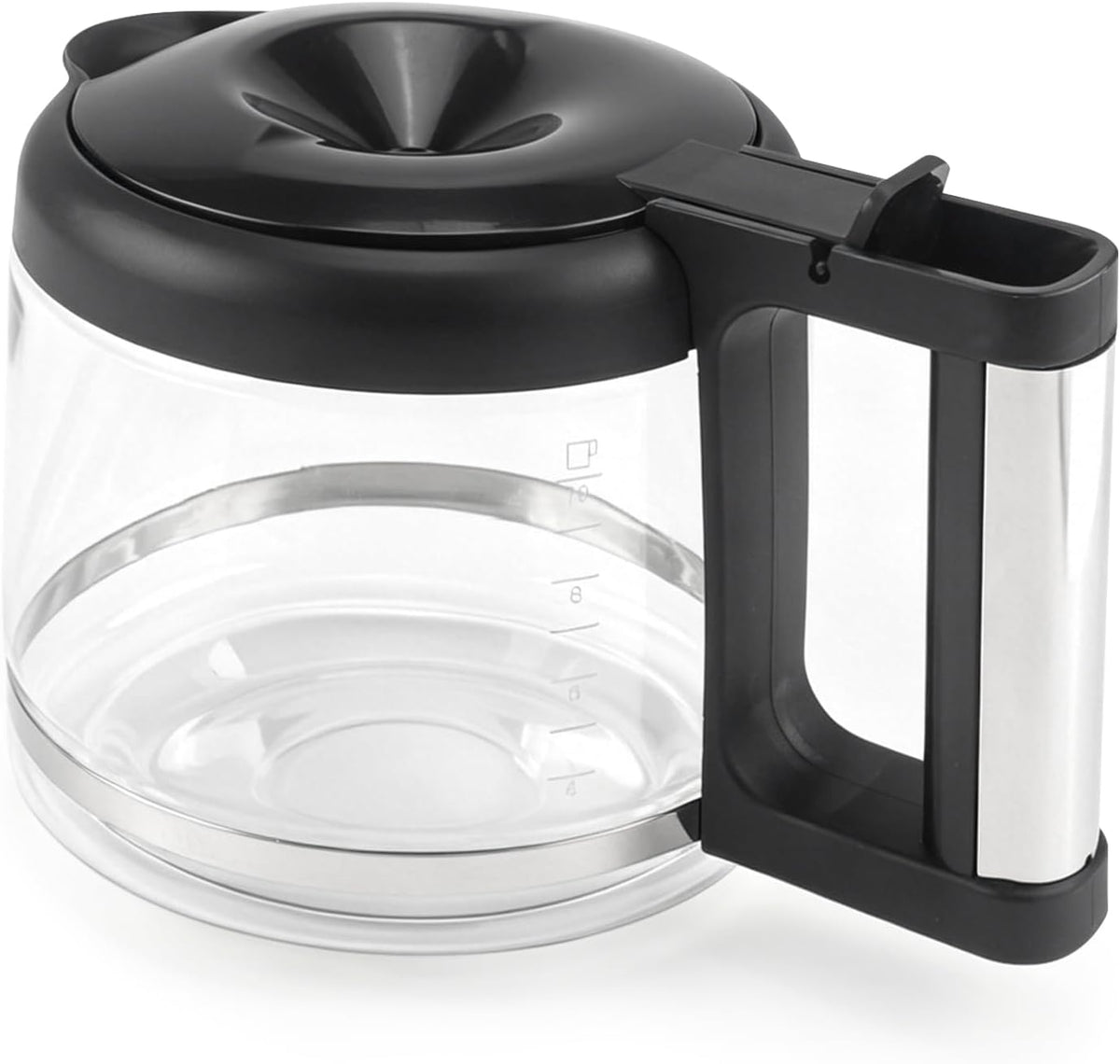 DeLonghi 10-Cup Glass Carafe for COM532M COM530M Coffee Makers Fits Many Models (See Below)
