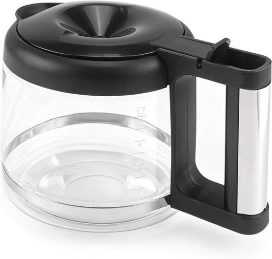 DeLonghi 10-Cup Glass Carafe for COM532M COM530M Coffee Makers Fits Many Models (See Below)