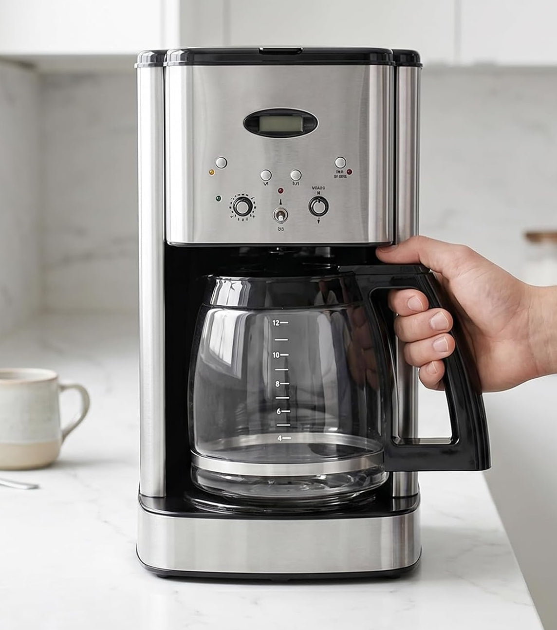 Cuisinart Coffee Maker 12-Cup Glass Coffee Carafe Fits Many Models (See Below)