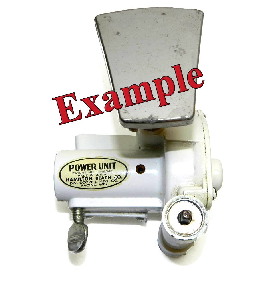 Hamilton Beach Power Unit Logo Decal