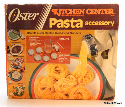 Oster Pasta Maker Attachment For Oster Kitchen Center