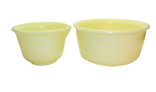 Hamilton Beach Vaseline Custard Bowl Set