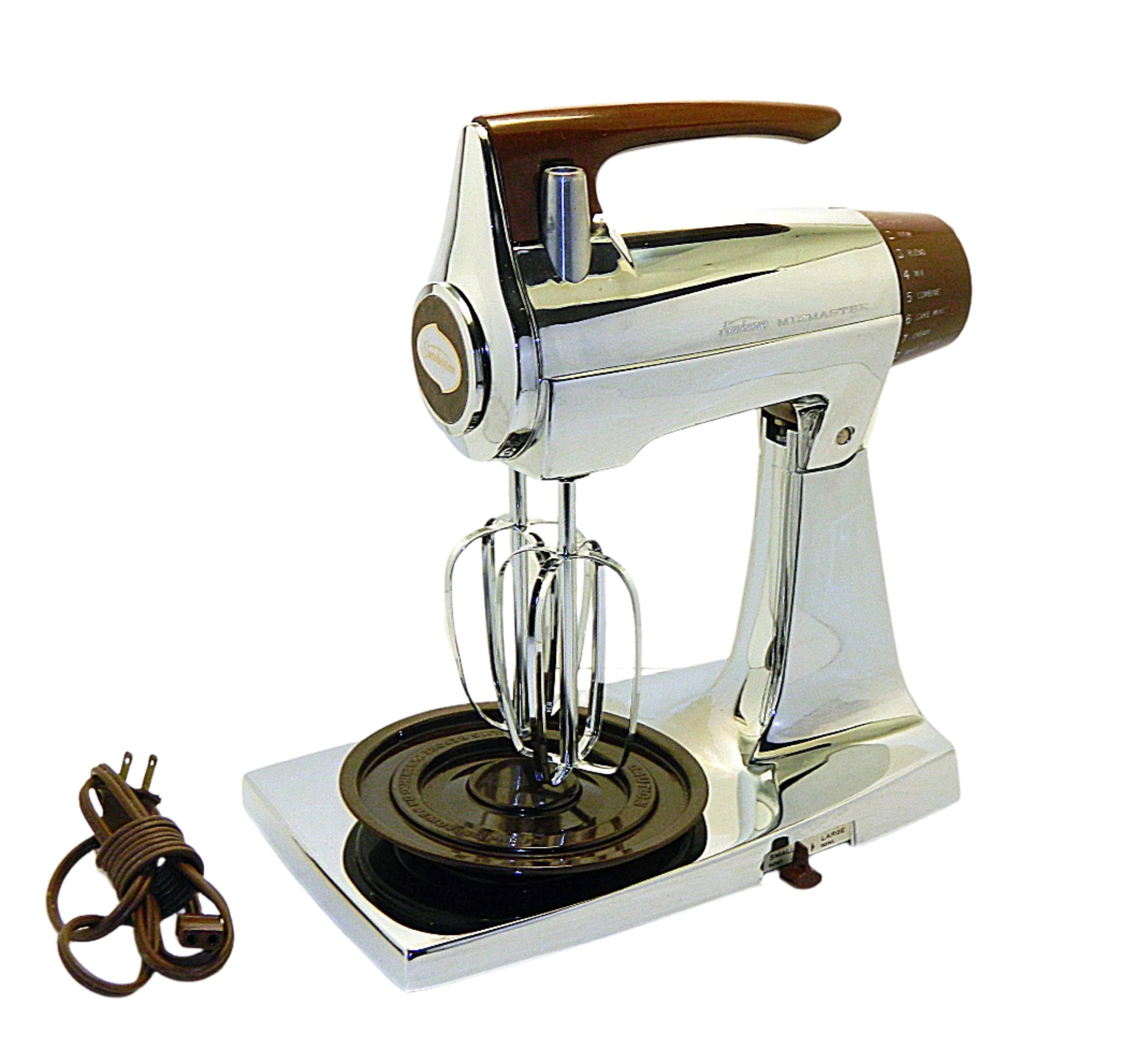 Mixmaster Model 1-7A Refurbished - Chrome/Brown