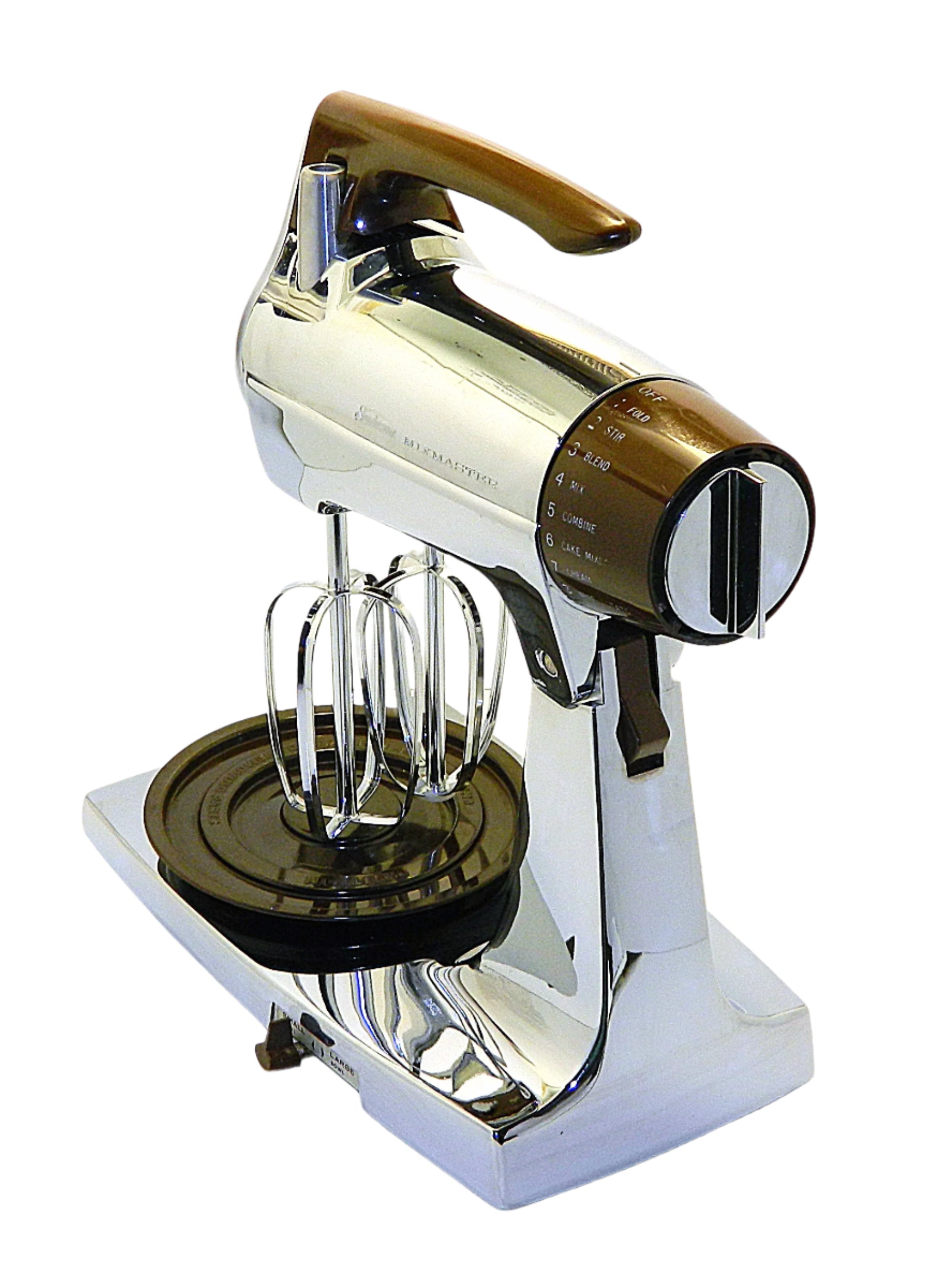Mixmaster Model 1-7A Refurbished - Chrome/Brown