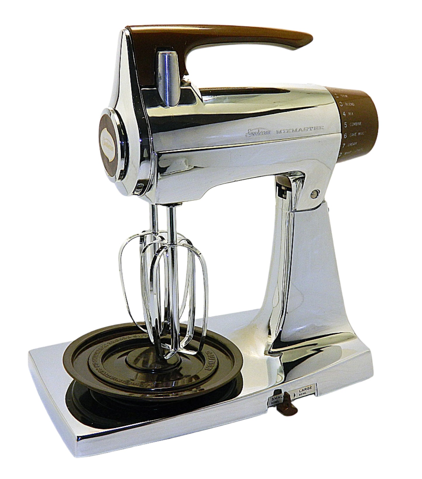 Mixmaster Model 1-7A Refurbished - Chrome/Brown