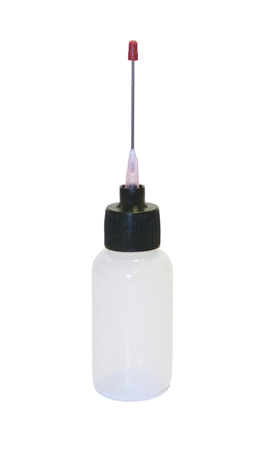 Needle Oiler (1 OZ), Precision Oil Bottle, LDPE Oil Applicator Bottle