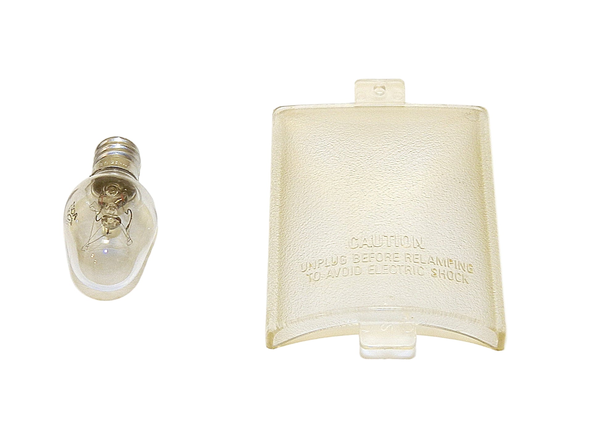 Mixmaster Light Cover and Bulb For Models - Vista Etc..