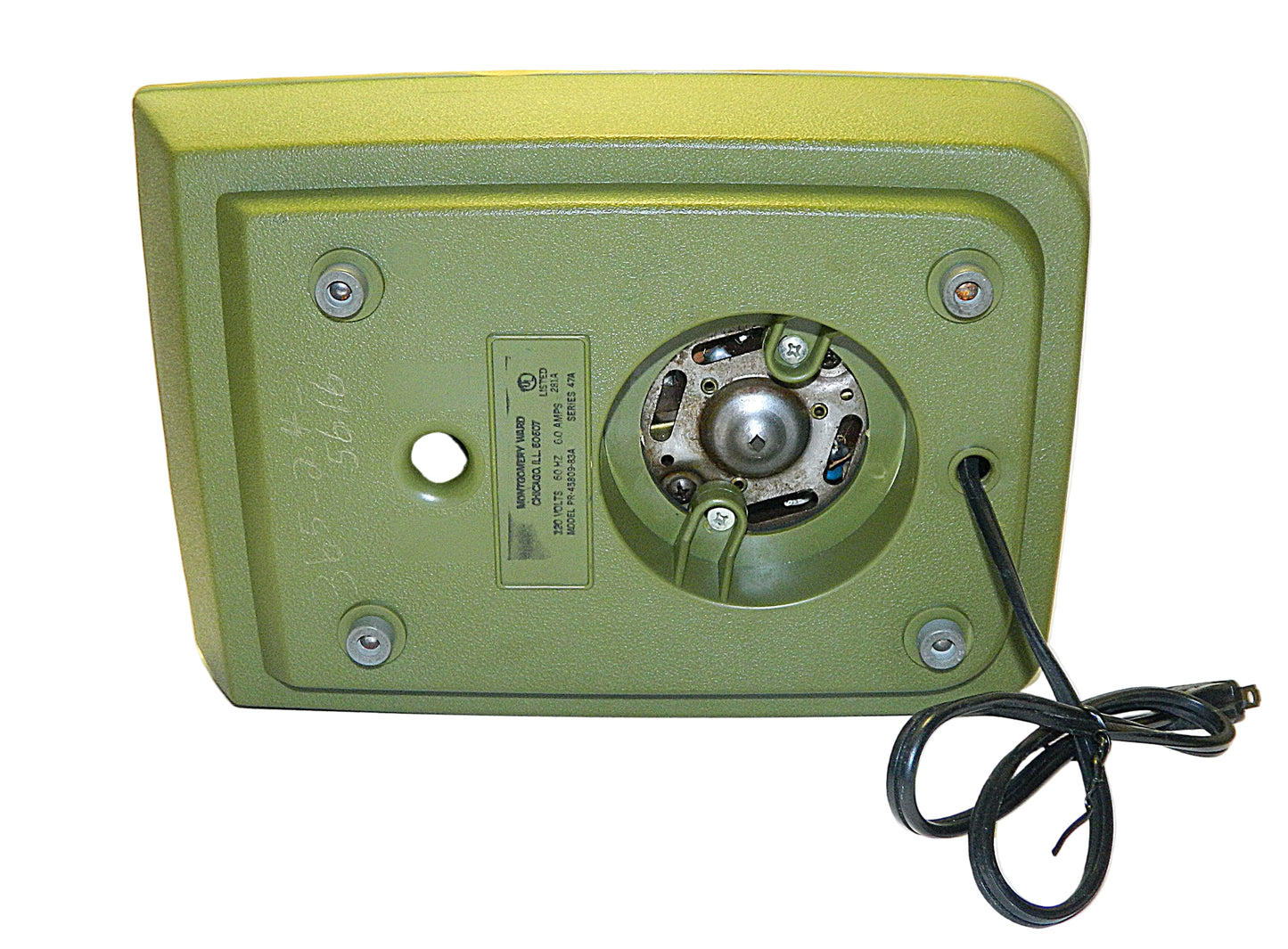 Montgomery Wards Signature 12 Speed Solid State Blender - Avocado Green