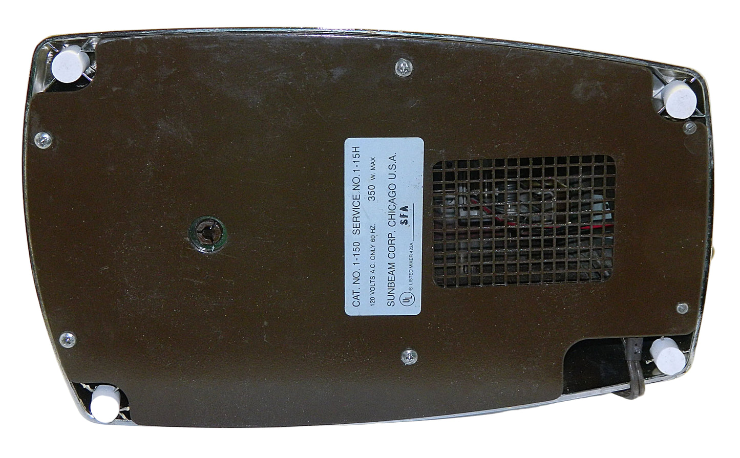 Mixmaster Power Plus Model 1-150/ Svc 1-15H - Chrome