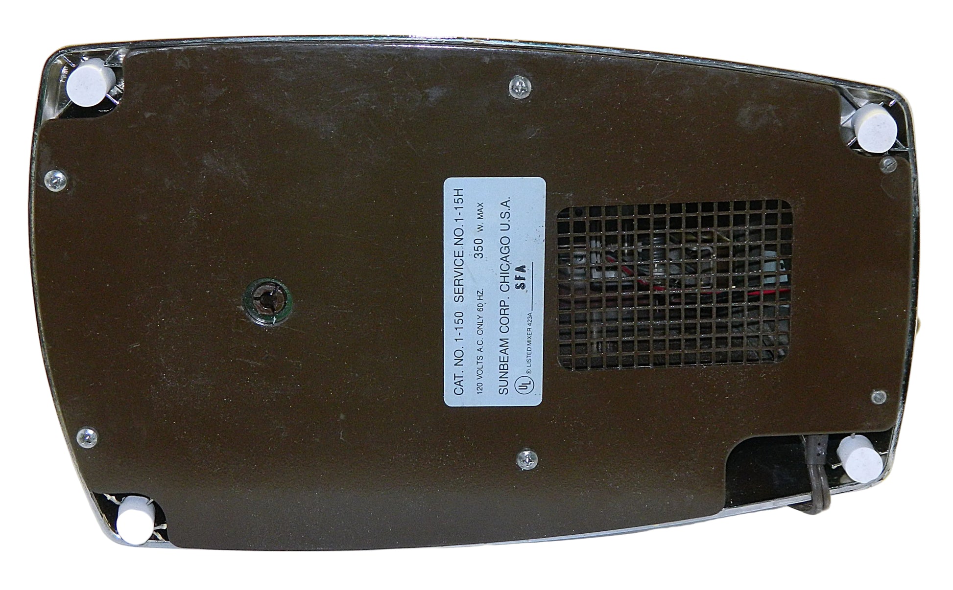 Mixmaster Power Plus Model 1-150/ Svc 1-15H - Chrome