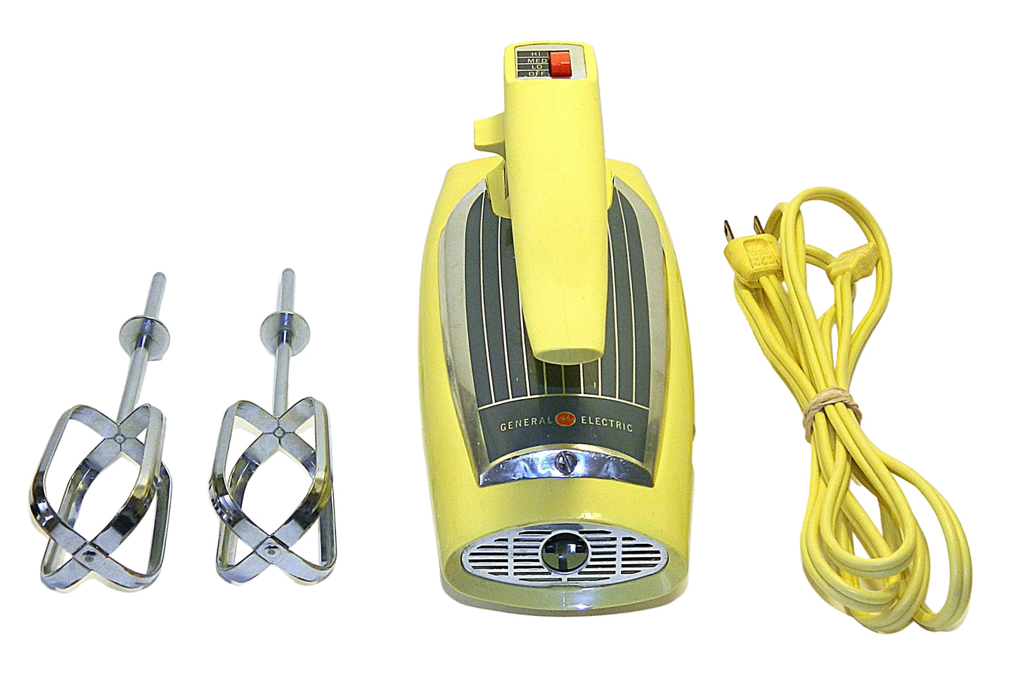 GE 30M47 - Hand Held Mixer Refurbished - Yellow