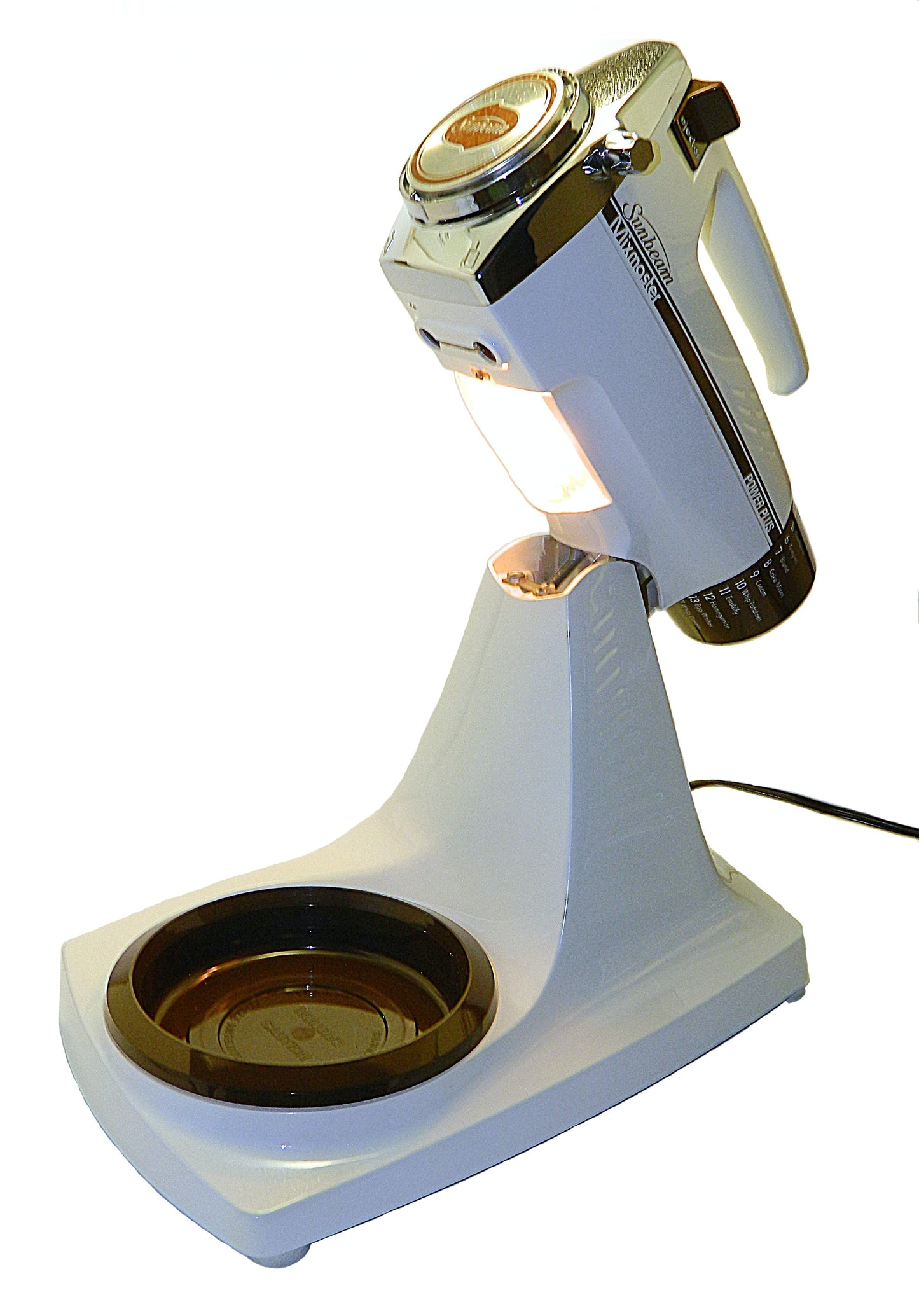 Mixmaster Power Plus Model 1-161/ Svc 1-161J - White
