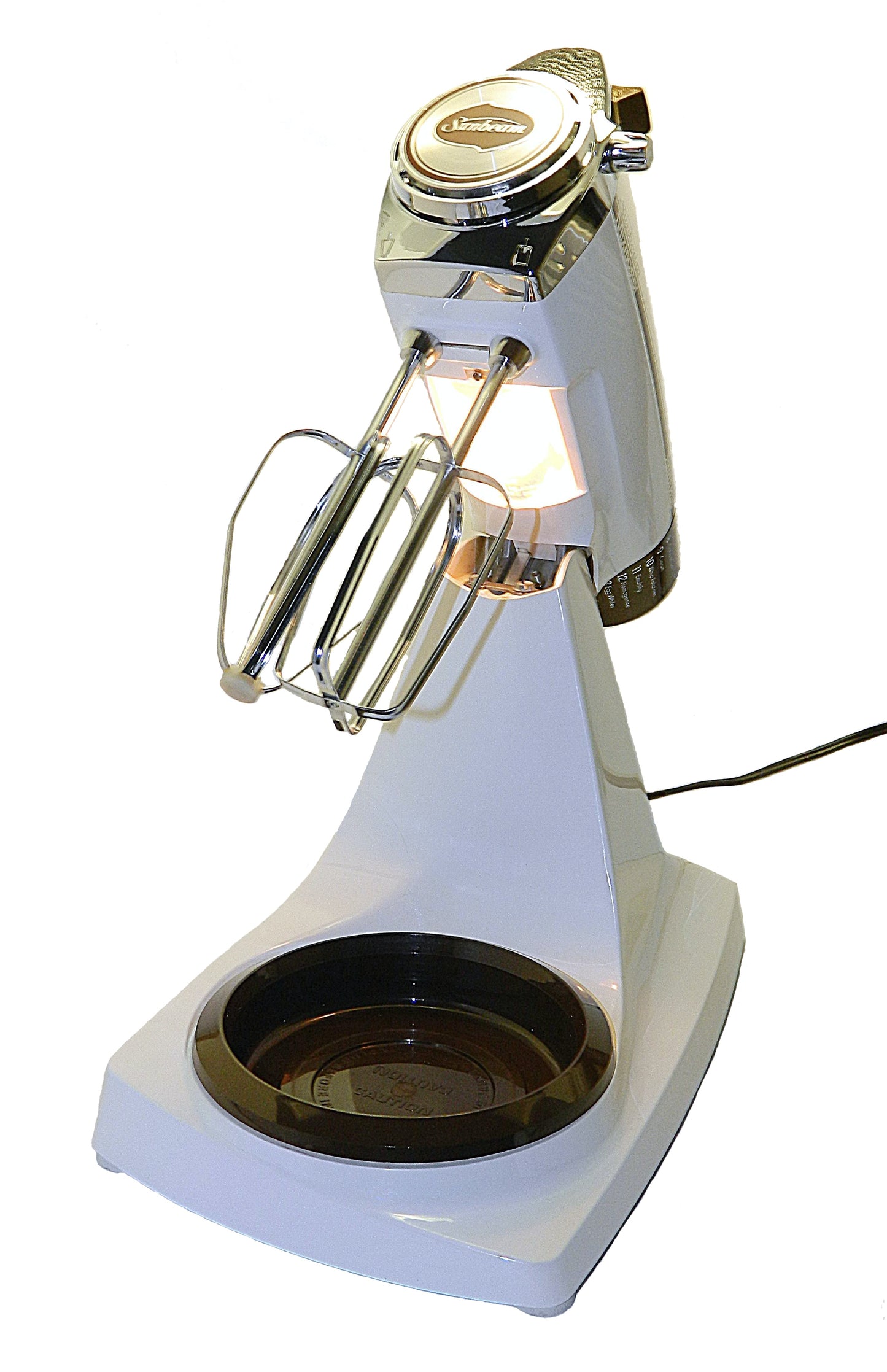 Mixmaster Power Plus Model 1-161/ Svc 1-161J - White