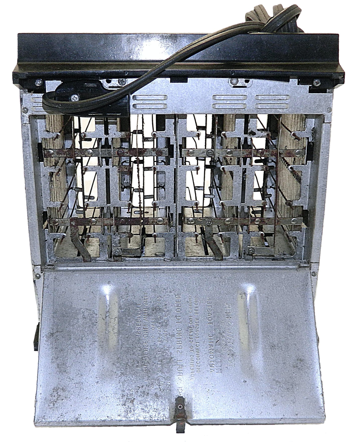 Toastmaster 4-Slice Toaster D154WH White Chrome - Fruit Design