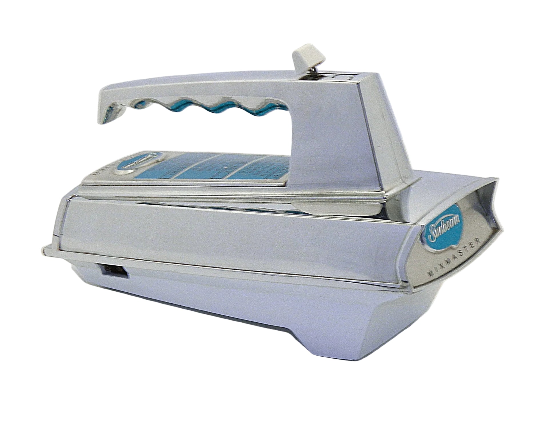 Mixmaster Handheld Mixer Model HMD-1C - Refurbished - Chrome/Turquoise