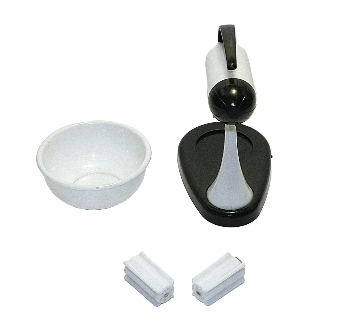 Sunbeam 1950s Miniature Mixer Salt/Pepper Set with Detachable Bowl