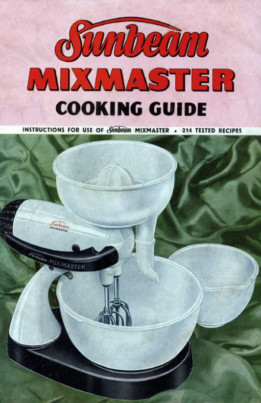 Mixmaster Manual For Model 9 - (Download)