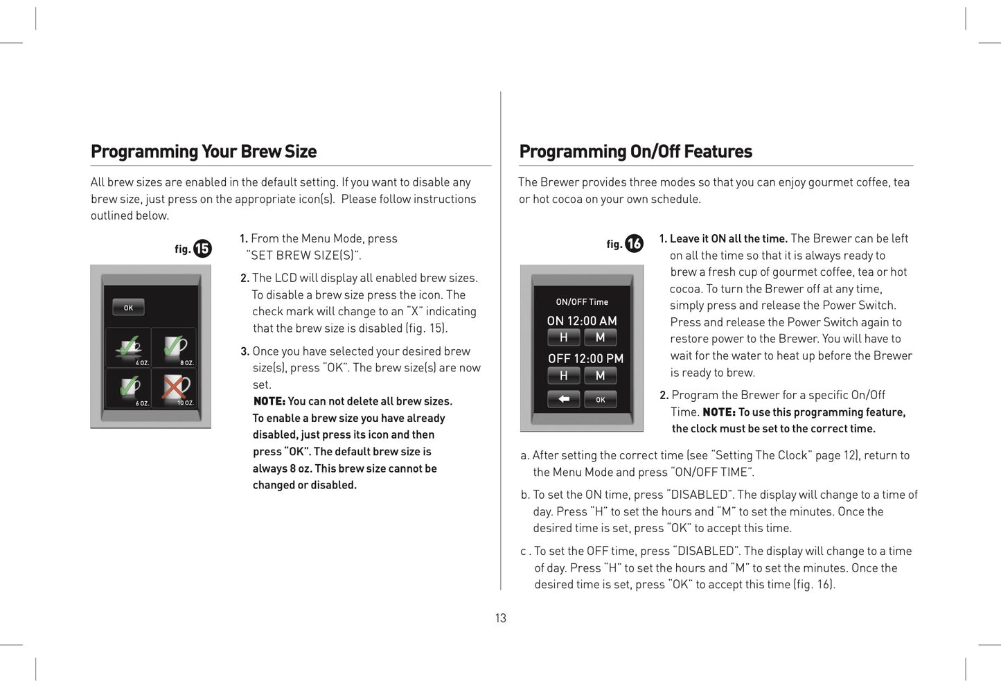 Keurig OfficePRO® Premier B155 Keurig® Brewer Coffee Maker Manual  (Download)