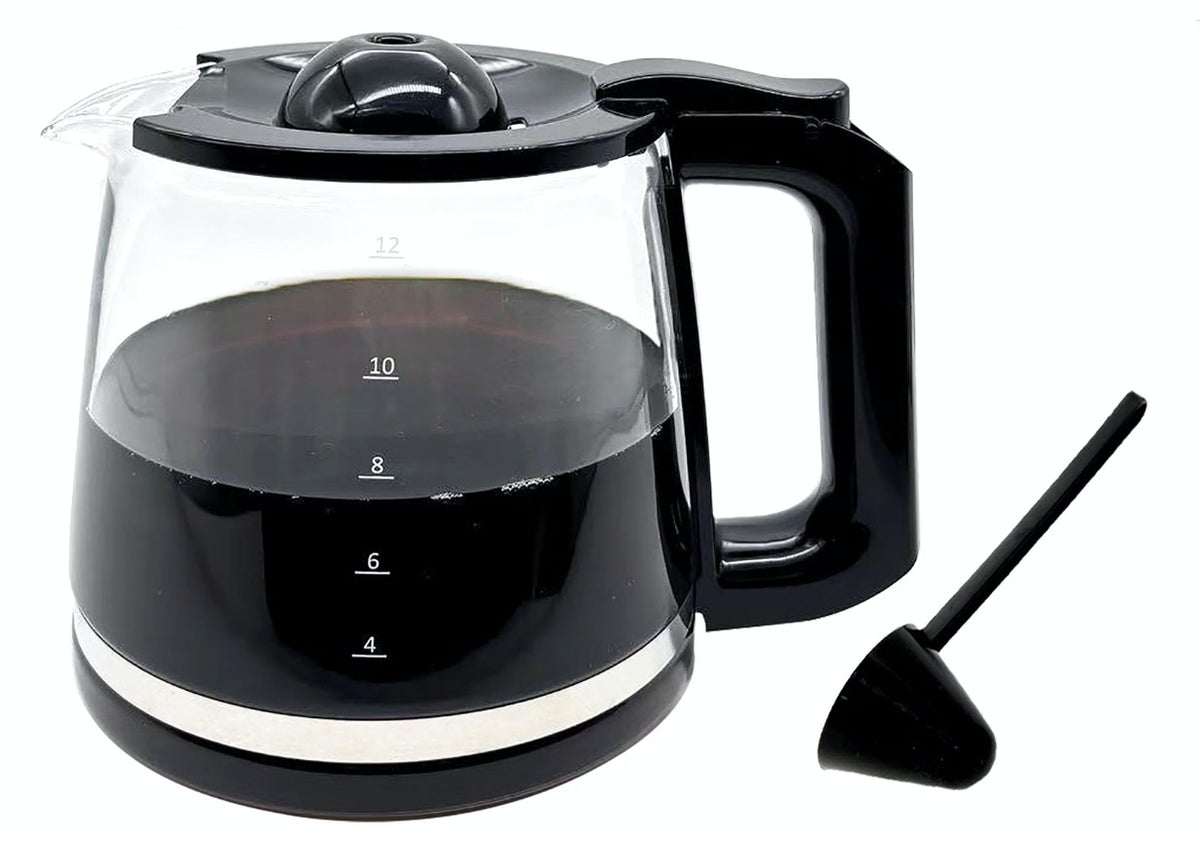 Mr. Coffee - 12-Cup Glass Coffee Carafe Compatible with Mr Coffee BVMC Series