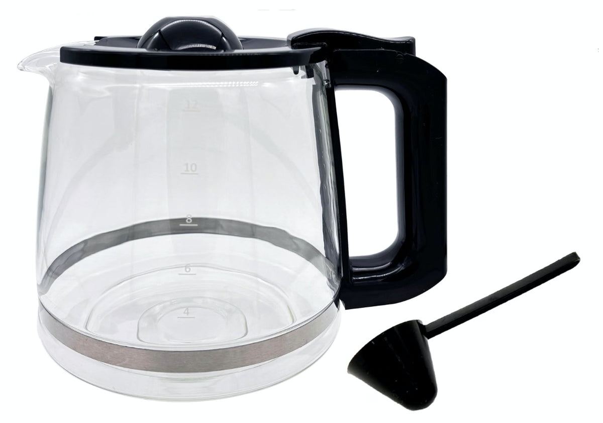 Mr. Coffee - 12-Cup Glass Coffee Carafe Compatible with Mr Coffee BVMC Series