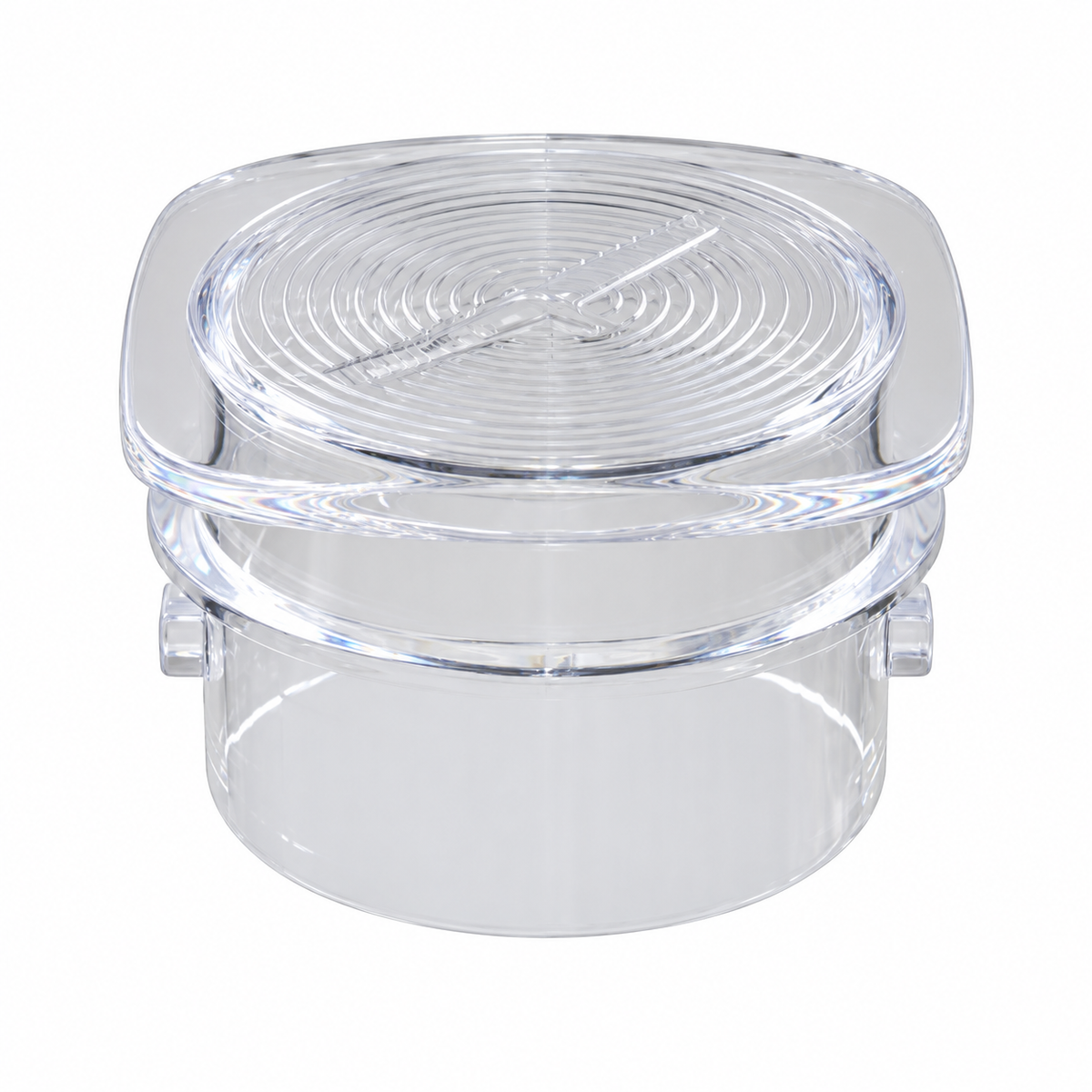Oster Blender Jar Lid w/Center Cap Fits Select Cloverleaf-Shaped Jars - White